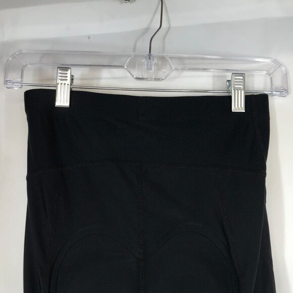 NOVARA - WOMEN'S MEDIUM - BLACK NYLON & SPANDEX PADDED CYCLING SHORTS - Picture 5 of 7